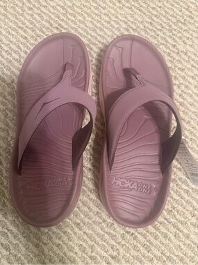 HOKA Gender Inclusive Ora Luxe Slide Sandal NWT W 16 / M 14 Pink Pale Mauve Hoka | Shoes | Hoka Gender Inclusive Ora Luxe Slide Sandal  main image 2